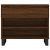 vidaXL Shoe Cabinet Brown Oak 70x36x60 cm Engineered Wood