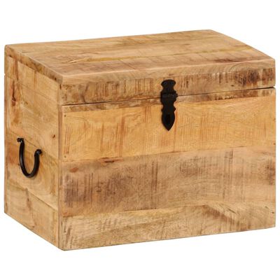 vidaXL Storage Box 39x28x31 cm Solid Wood Mango