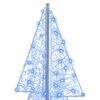 vidaXL Christmas Tree with 240 LEDs Blue 180 cm Acrylic