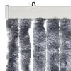 vidaXL Insect Curtain Silver 100x220 cm Chenille