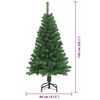 vidaXL Artificial Christmas Tree with 150 LEDs with Stand Green 150 cm