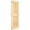 vidaXL Sliding Door with Hardware Set 70x210 cm Solid Wood Pine