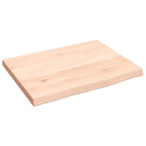vidaXL Bathroom Countertop 40x30x2 cm Untreated Solid Wood