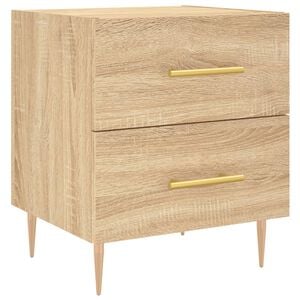 vidaXL Bedside Cabinet Sonoma Oak 40x35x47.5 cm Engineered Wood