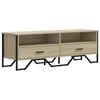 vidaXL TV Cabinet Sonoma Oak 122x34x41 cm Engineered Wood
