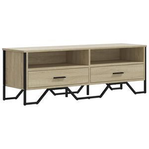 vidaXL TV Cabinet Sonoma Oak 122x34x41 cm Engineered Wood