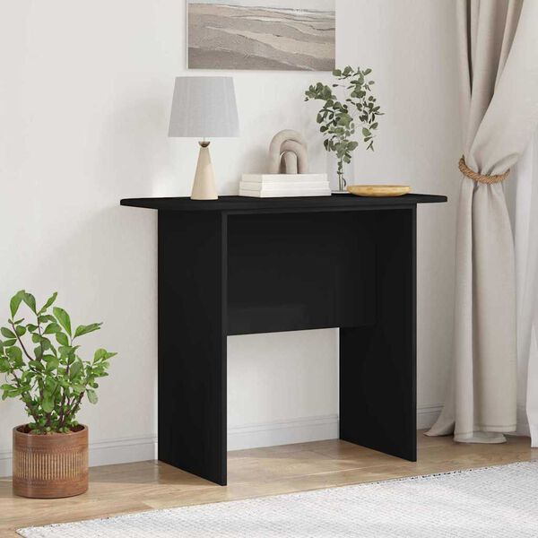 vidaXL Console Table Black 93 x 40 x 75 cm Engineered Wood