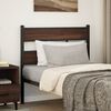 vidaXL Replace Headboard Brown Oak 100 cm Steel and Engineered Wood
