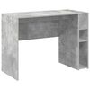 vidaXL Desk Concrete Grey 109 x 50 x 78 cm Engineered Wood