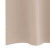 vidaXL Blackout Curtains with Rings 2 pcs Taupe 260 x 140 cm Polyester