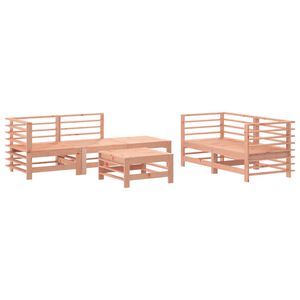 vidaXL 6 Piece Garden Lounge Set Solid Wood Douglas