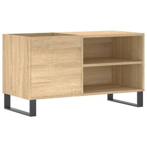vidaXL Record Cabinet Sonoma Oak 85x38x48 cm Engineered Wood