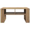 vidaXL Coffee Table Artisan Oak 92 x 53 x 45 cm Engineered Wood