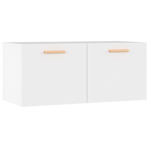 vidaXL Wall Cabinet White 80x35x36.5 cm Engineered Wood