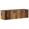 vidaXL 7 Piece TV Cabinet Set Wall-mounted Old Wood Engineered Wood