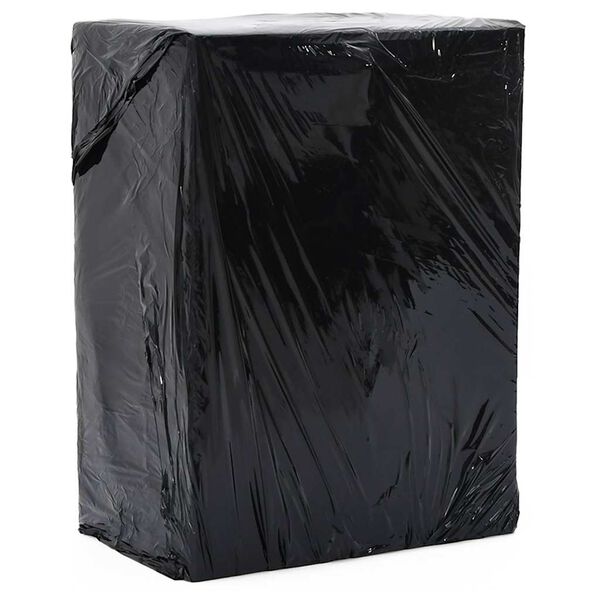 vidaXL Stretch Film 2 pcs Black 20 μm 50 cm x 150 m