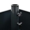 vidaXL Parasol Base Manual Anthracite 45 x 45 x 45 cm Steel