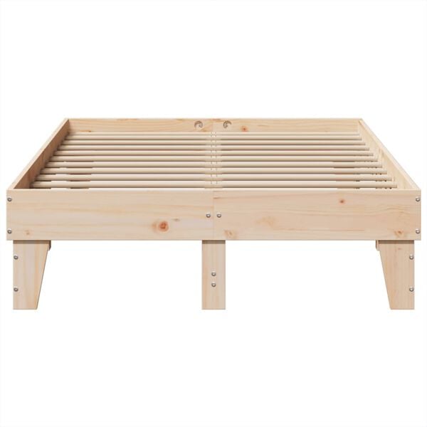 vidaXL Bed Frame without Mattress 120x200 cm Solid Wood Pine