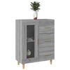 vidaXL Sideboard Grey Sonoma 69,5x34x90 cm Engineered Wood
