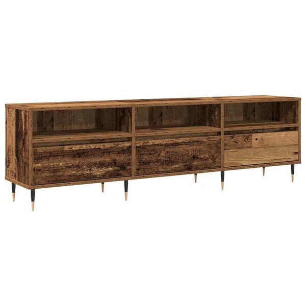 vidaXL TV Cabinet Old Wood 150 x 30 x 45 cm Engineered Wood