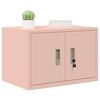 vidaXL Storage Cabinet Pink 60 x 40 x 40 cm Steel