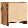 vidaXL Bedside Cabinets 2 pcs Old Wood 40x30x40 cm Engineered Wood