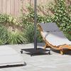 vidaXL Parasol Base Dark Grey 45 x 45 x 31.5 cm
