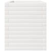 vidaXL Garden Planter White 70x40x49.5 cm Solid Wood Pine