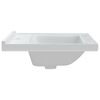 vidaXL Bathroom Sink White 61x48x19.5 cm Rectangular Ceramic