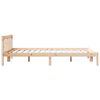 vidaXL Extra Long Bed Frame without Mattress 140x220 cm Solid Wood Pine