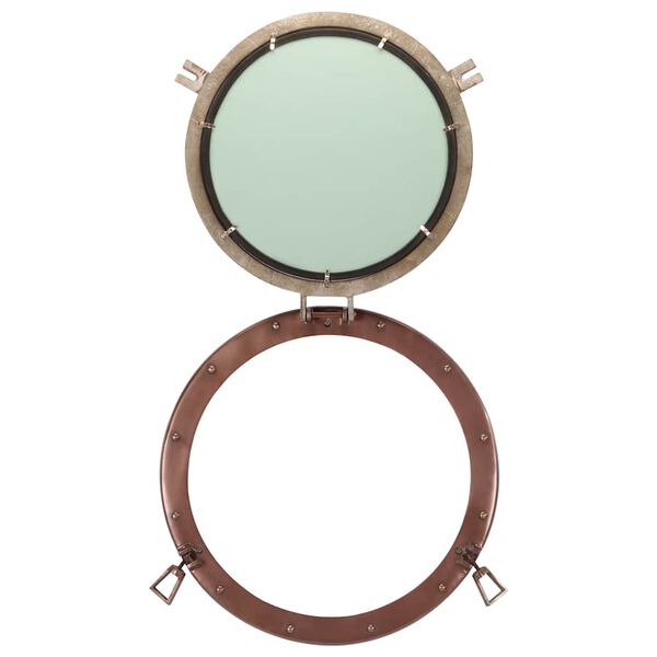vidaXL&nbsp;Porthole Mirror&nbsp;Wall Hanging&nbsp;&Oslash;50 cm&nbsp;Aluminium and Glass