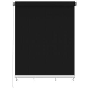 vidaXL Outdoor Roller Blind 220x230 cm Black