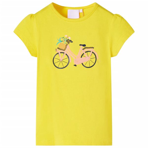 Kids' T-shirt Yellow 140