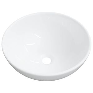vidaXL Wash Basin White 28x28x10 cm Ceramic