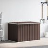 vidaXL Garden Storage Box Brown 171x99x93 cm
