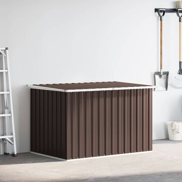 vidaXL Garden Storage Box Brown 171x99x93 cm