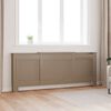 vidaXL MDF Radiator Cover 205 cm