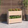 vidaXL Planter 77x25x66 cm Solid Wood Pine