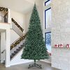 vidaXL Artificial Pre-lit Christmas Tree with Ball Set Green 500 cm