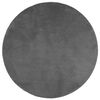 vidaXL Rug OVIEDO Short Pile Anthracite &Oslash; 160 cm