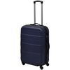 vidaXL Three Piece Hardcase Trolley Set Blue 45.5/55/66 cm