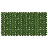vidaXL Balcony Screen with Leaves Green 200 x 100 cm