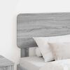 vidaXL Headboard Grey Sonoma 75 cm Engineered wood