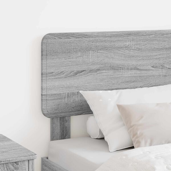 vidaXL Headboard Grey Sonoma 75 cm Engineered wood