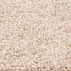 vidaXL Anti-slip Shaggy Rug Cream 120 x 120 cm PP