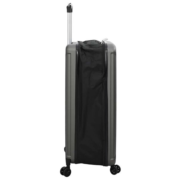 vidaXL Suitcase Folding Dark grey 50 x 30 x 76 cm ABS Plastic