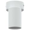 vidaXL Ceiling Spotlight with Spotlights White 6.5 x 6 x 11.5 cm Metal
