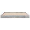 vidaXL Bed Frame without Mattress Concrete Grey 180x200 cm