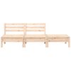vidaXL Garden Sofa 3-Seater Solid Wood Pine