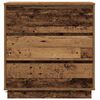 vidaXL Bedside Cabinet Old Wood 71 x 34.5 x 75 cm Engineered wood